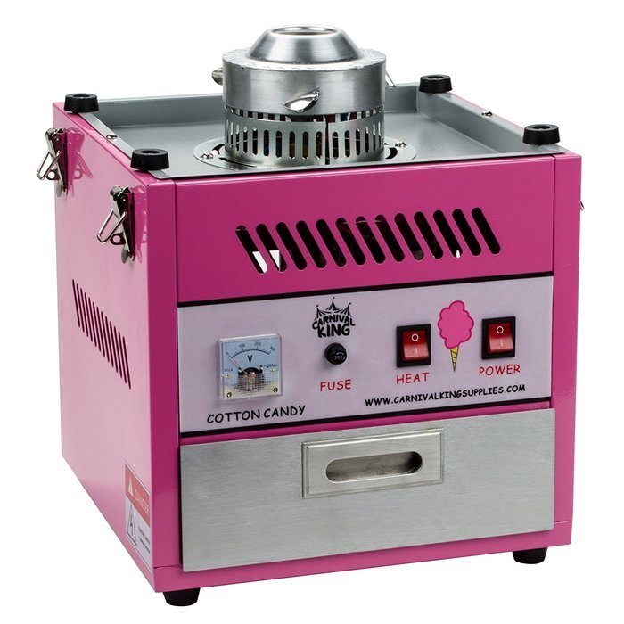 Carnival King CCM28 Cotton Candy Machine with 28" Stainless Steel Bowl - 110V