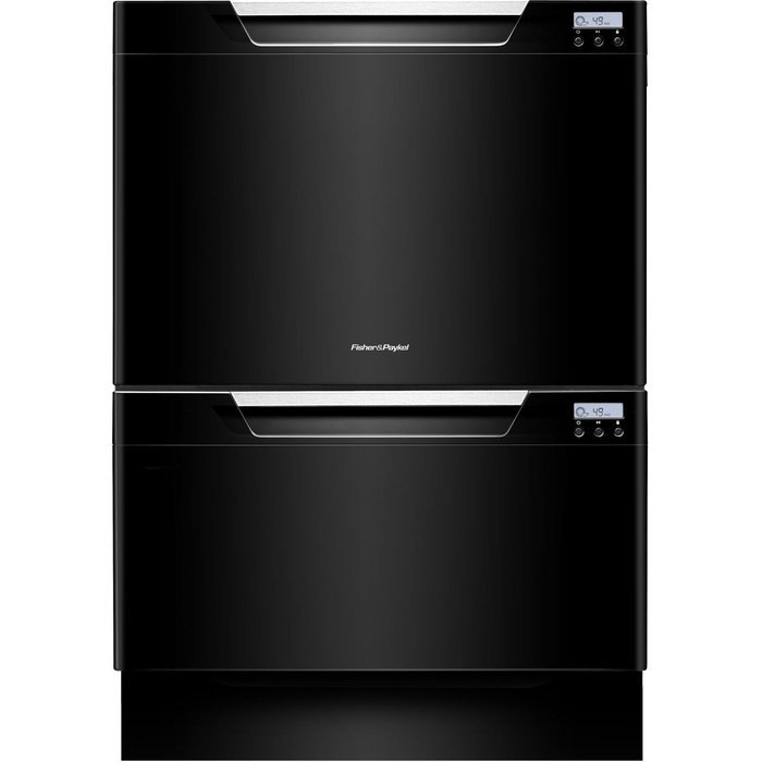 Fisher Paykel DD24DCTB7 Semi-Integrated Double DishDrawer with 14 Place Settings, 9 Cycles, Eco Option, 163 Degree...