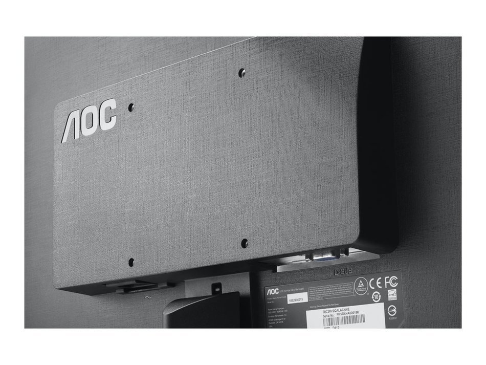 AOC E2070SWN 19.5'' LED-Backlit LCD Monitor, Black N3