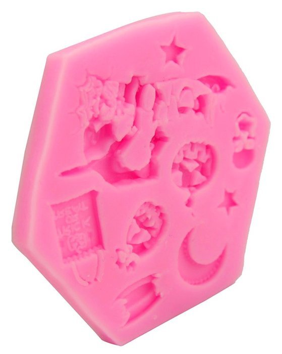 Zeroyoyo Halloween Pumpkin Silicone Mold Fondant Cake Mold Cupcake Decoration Tool N2