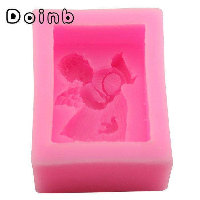 Doinb Sun+Moon (Mother+Baby) Soap Clay Candy Cake Pastry Fondant Chocolate Moulds FDA Silicone Molds Outer Size... N33