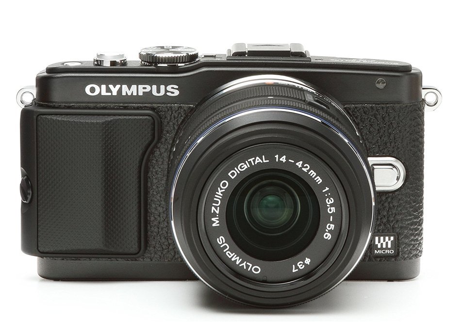 Japanhobbytool Olympus Pen E-PL5 & E-PL6 Camera Leather Decoration Sticker Leica1 type 4008 Black N2