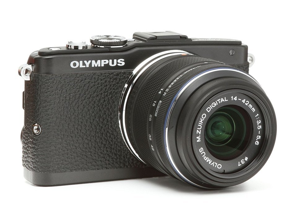 Japanhobbytool Olympus Pen E-PL5 & E-PL6 Camera Leather Decoration Sticker Leica1 type 4008 Black N3