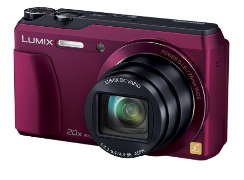 Panasonic DigitalCamera Lumix DMC-TZ55 red - International Version (No Warranty) N5
