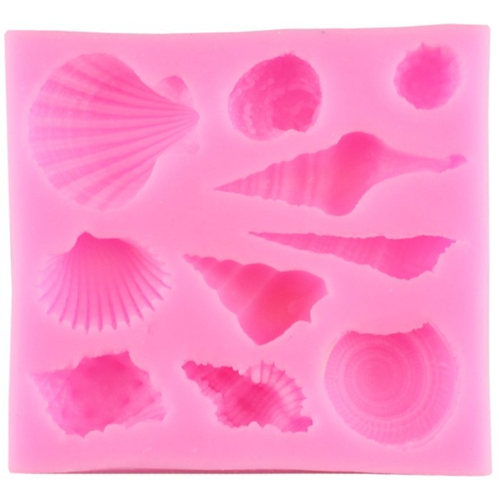 Mujiang Sea Silicone Candy Clay Gumpaste Sugar Fondant Molds N8