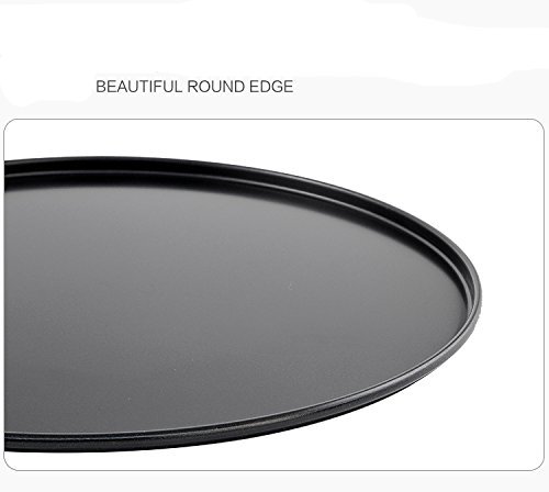 VILONG 9 inch circular Springform interlocking Chef's Classic Nonstick Bakeware Springform Pan, black (1, black) N11