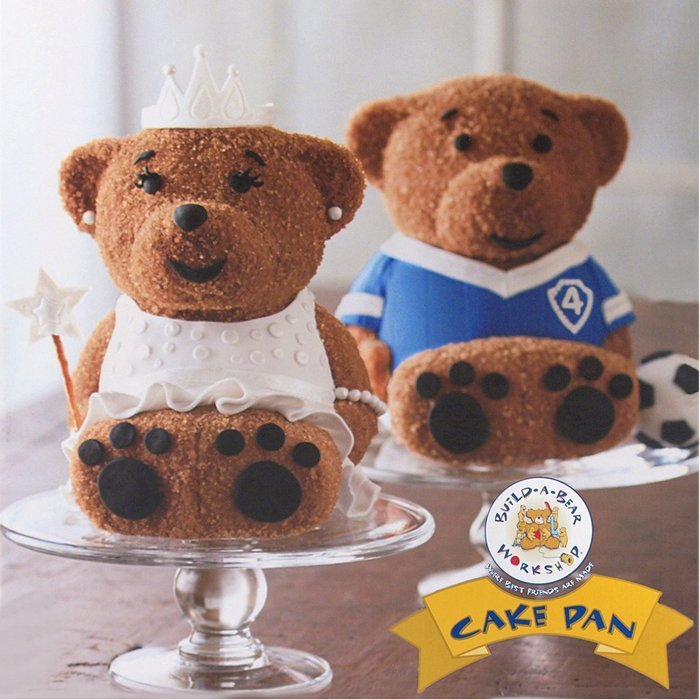 Nordic Ware Cast Aluminum Build-A-Bear Cake Pan
