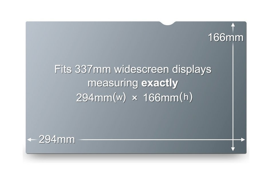 3M Gold Privacy Filter for Widescreen Laptop 13.3" (GPF13.3W) N60