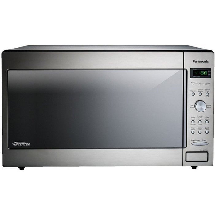 1250-Watt Stainless Steel Genius Counter Top/Built-In Microwave Oven with Inverter Technology&trade;