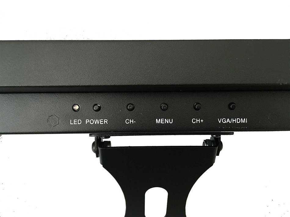 VSL120-HW 12.1 inch VGA HDMI widescreen metal enclosure LED touch screen monitor industrial... N6