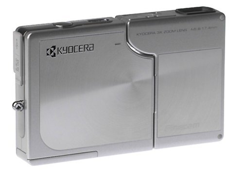 Kyocera Finecam SL400R 4MP Digital Camera with 3X Optical Zoom N2