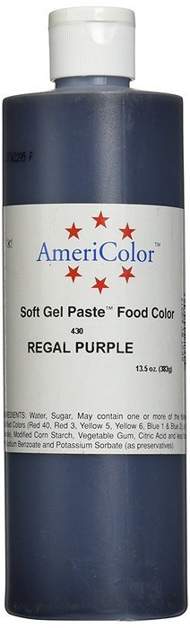 Americolor Gel colour, 131/2-Ounce, Regal Purple
