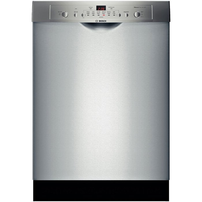 Ascenta SHE3AR75UC 24" Full Console Built-In Dishwasher with 6 Wash Cycles 14 Place Settings 24/7 Overflow Leak...