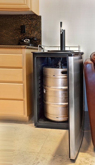 NewAir AK-200SS Stainless Steel Kegerator N4