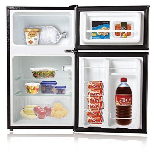 Midea 3.1 Cu. Ft. Double Door Compact Refrigerator/Freezer N4