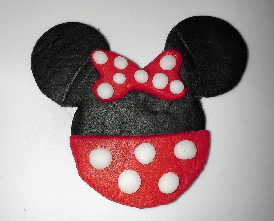 2PCS Mickey Mouse shape mold sugar Arts set Fondant Cake tools/cookie cutters N2