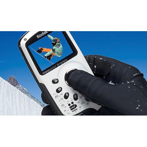 Kodak ZX3 PlaySport Video Camera Bundle (Burton Edition) N4