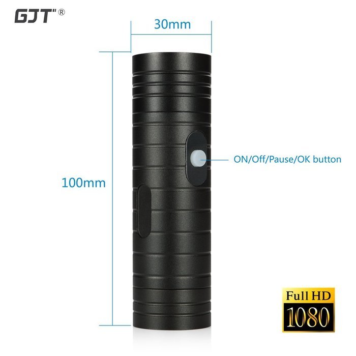 GJT&reg;M530 Mini Full HD Car DVR 1200 Pixels 170 Degree View Angle H.264 Waterproof Shockproof Sport DV Camera Outdoor... N5