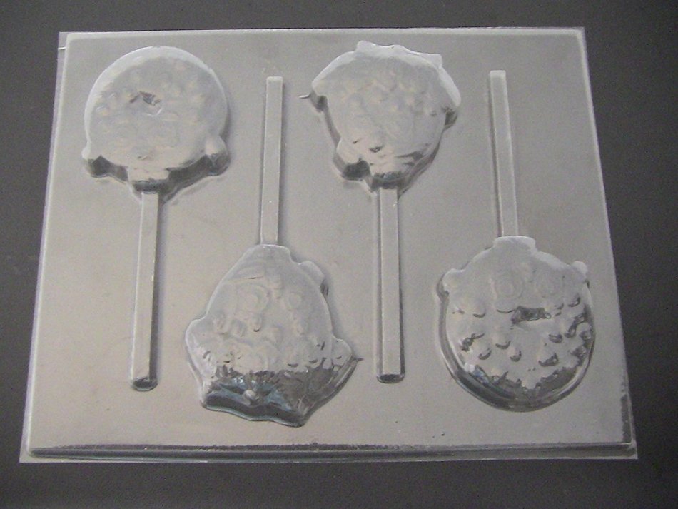Strawberry Kiss D'Lish Donut Shopping Chocolate Candy Lollipop Mold