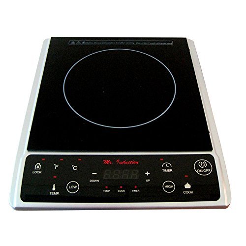 Sunpentown, Silver Cooktop with Automatic Pan Detection