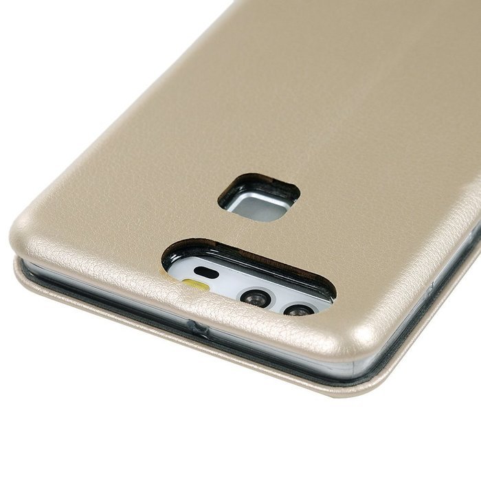 P9 Case,Huawei P9 Case - High Quality Wallet Magnetic Smart Close Premuim PU Leather Pure Color Slim Fit Soft... N25
