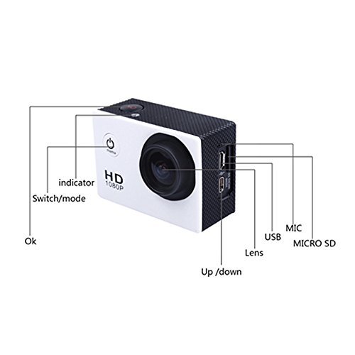 Sports HD DV 1080P H.264 Full HD Waterproof N5