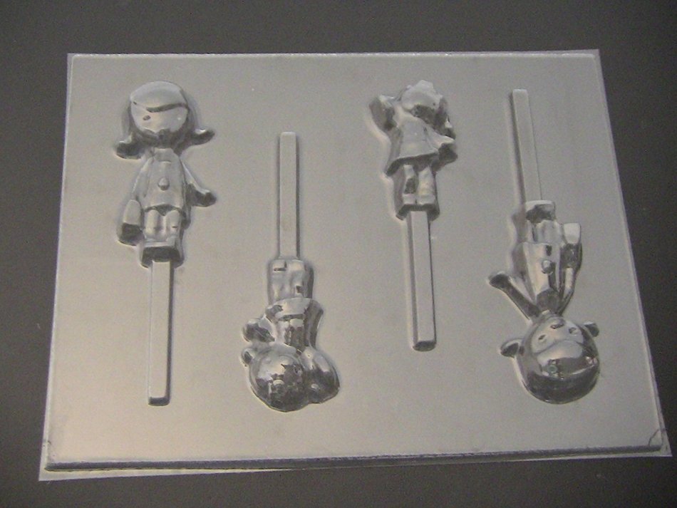 Doc McStuffing Chocolate Candy Lollipop Mold N2