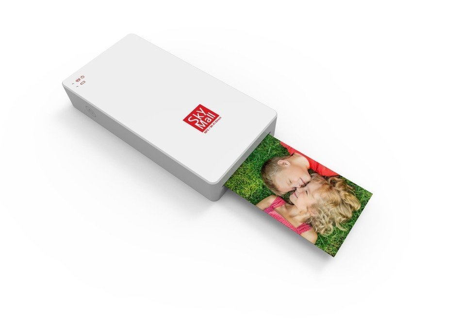 SkyMall Mobile Wi-Fi & NFC Photo Printer with Dye Sublimation Printing Technology & Photo Preservation Overcoat... N13