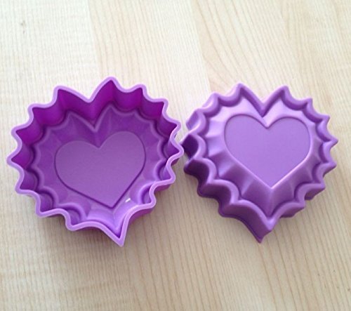 Single Cavity Heart Shape Cake Pudding Jelly Mold Handmade DIY Soap Ice Mould N2