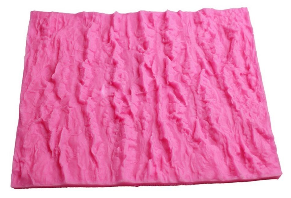 GogoForward Bark Pttern Design Food Grade Silicone Cake Mold Kitchen Tool N6