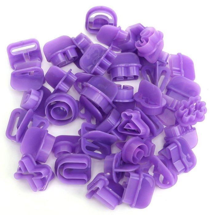 BleuMoo 40X Alphabet Letter Number Fondant Cake Biscuit Baking Mould Cookie Cutters