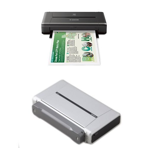 Canon Pixma Ip110 Wireless Mobile Printer With Airprinttm And Cloud Compatible And Canon Lk 62 7705