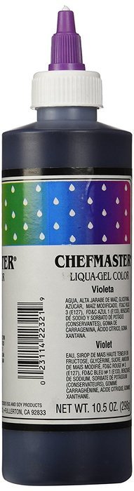 Chefmaster Liqua-Gel Food Color, 10.5-Ounce, Violet