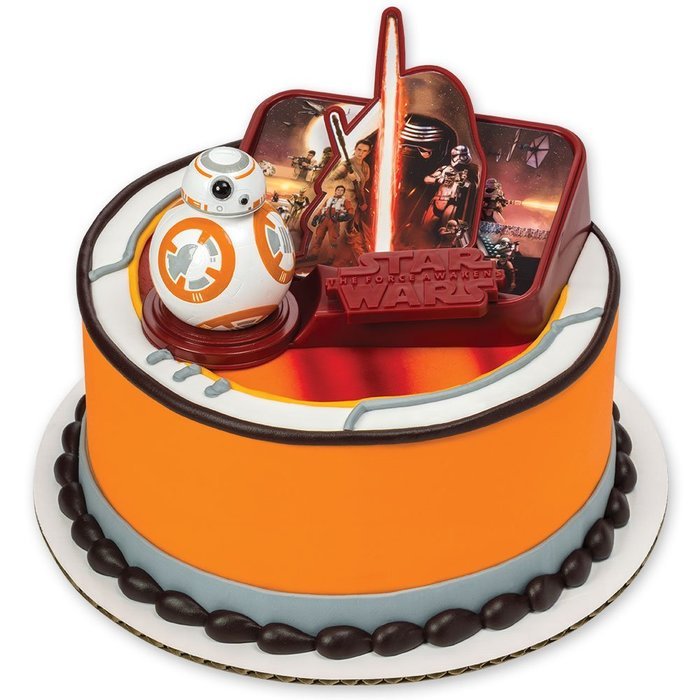 DecoPac Star Wars The Force Awakens DecoSet Cake Topper