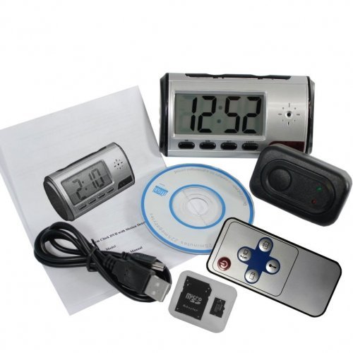 New Digital Alarm Clock DVR with motion detector 4GB N3