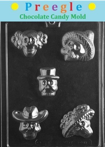 Day of the Dead Chocolate Candy Mold