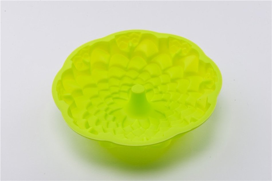 Single Hole Big Flower Shape Silicone Chocolate Cookie Ice Mold Handmade Soap Resin Mould N3