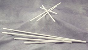 6" Paper Sucker Sticks 100 Count