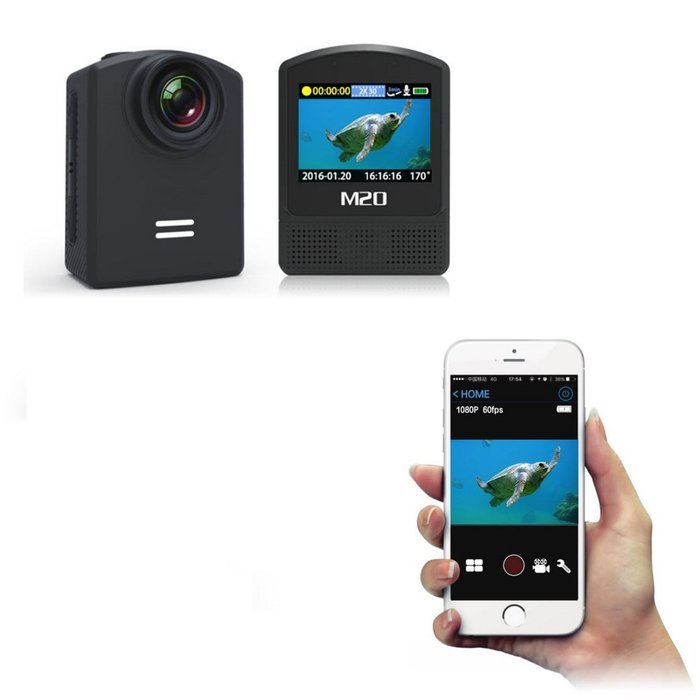 M20 4K Photo Gyro Video Camcorder Resolution Mini Action Helmet Wifi Camera Waterproof 2160PHD Sport DV Riding... N4