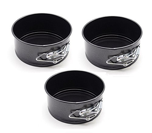 Astra shop Nonstick Bakeware Mini Springform Pans 4 by 2-Inch, Set of 3 N2