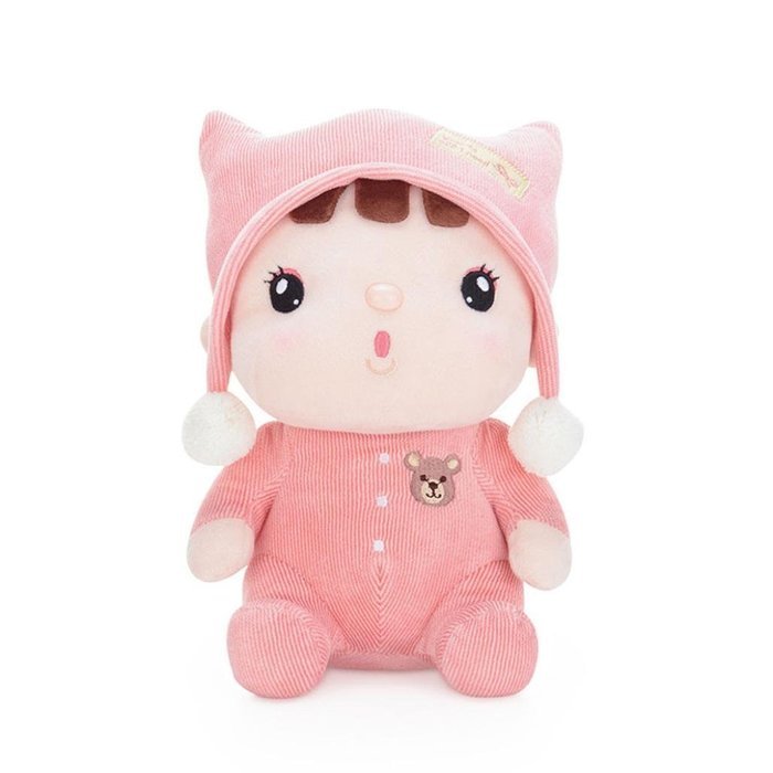 Plush Toy，BeautyVan Jelly Beans Sitting Plush Toy Children Cute Doll (Pink) N3