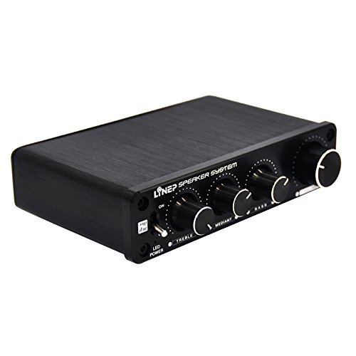 Generic A927 Independent Four-channel Sound Effector(Black)