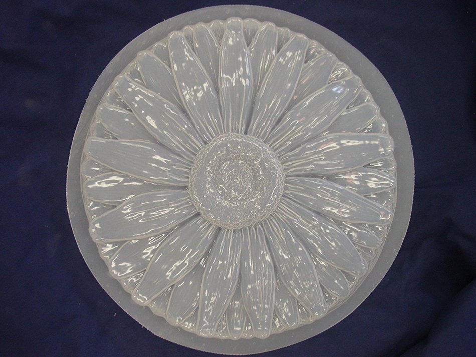 Daisy Flower Concrete Plaster Stepping Stone Mold 1036