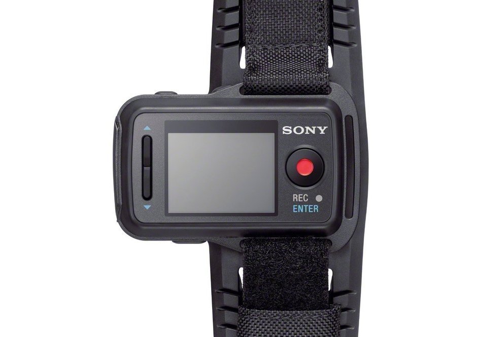 Sony Action Video Camera HD HDR-AS100VR Value Bundle + Live View Remote + Waterproof Case N9