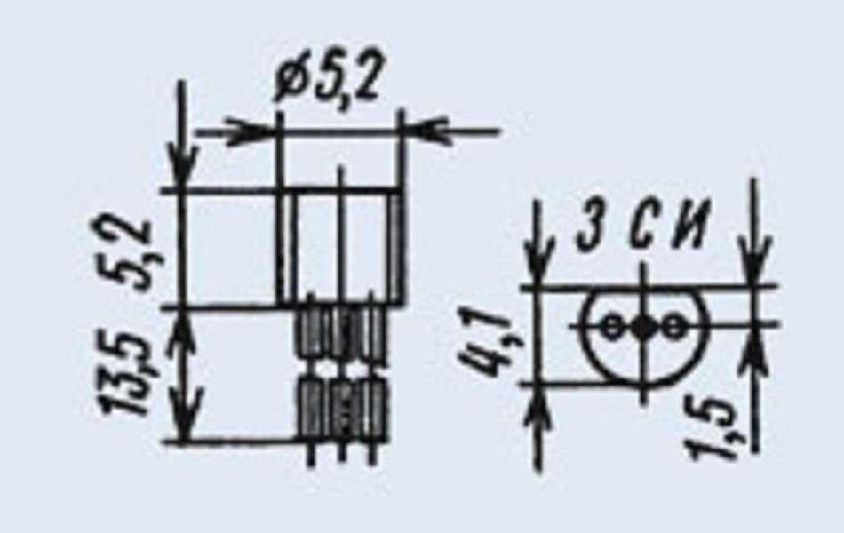Transistors silicon KP501A analogue ZVN2120 USSR 20 pcs N2