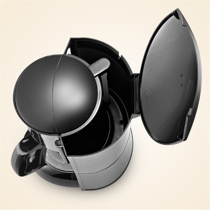 Royal- CM-823 American Style Fully Automatic Drip Coffee Machine Anti-dry Thermal Insulation Coffee Pot 0.65L N5