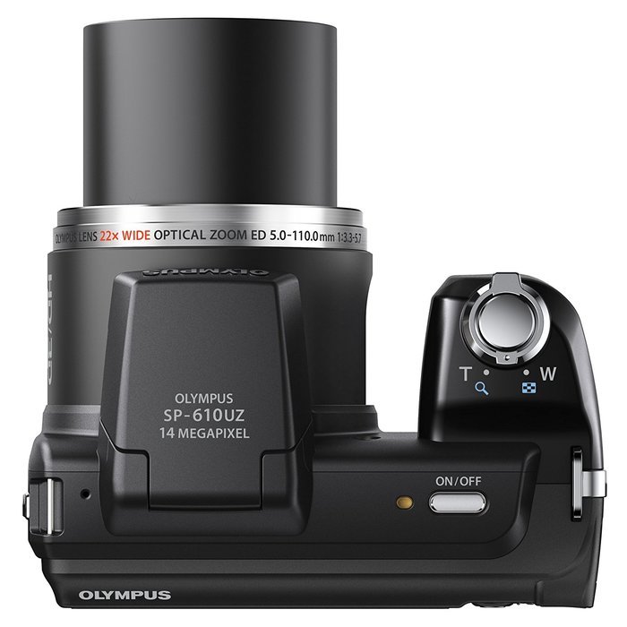 Olympus 228046 14 MP Digital Camera with 22 x Optical Zoom - Black (Old Model) N3