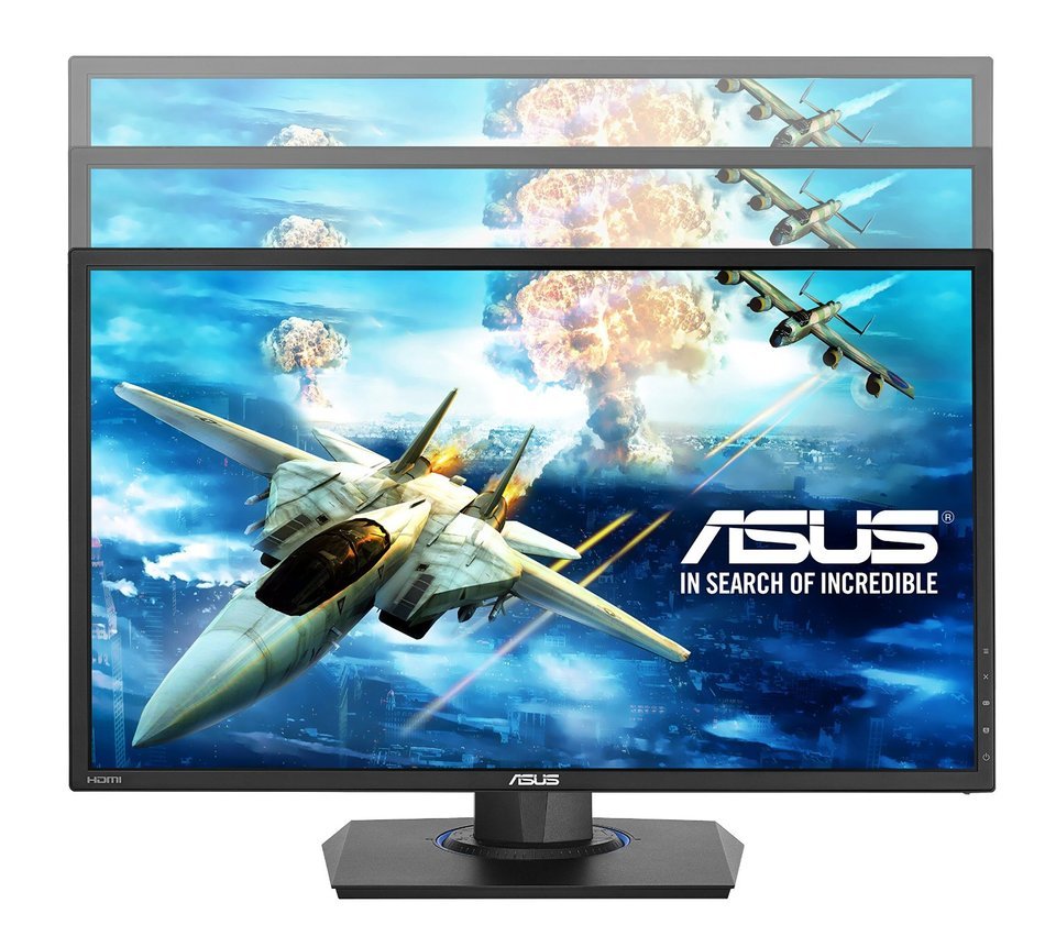 ASUS VG245H 24" 1080p 75Hz 1ms Dual HDMI Eye Care Console Gaming Monitor N3