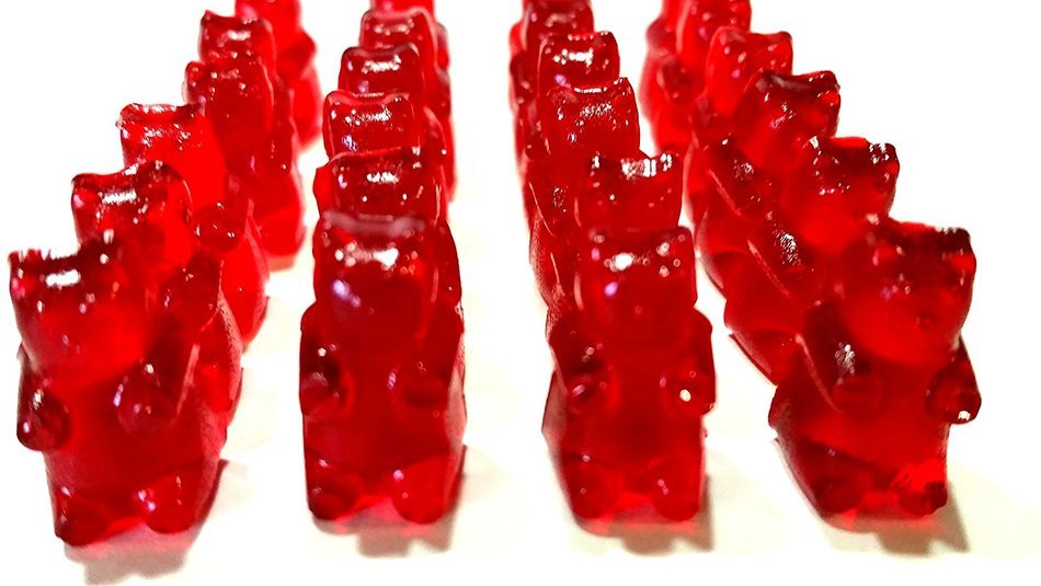 Gummy Bear Candy Mold Set By Custom Kid Cakes &ndash; Premium Quality, Food Grade, FDA Approved Silicone &ndash; 150 Candy... N4
