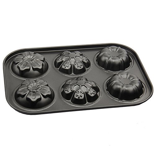 Wante Rectangular Stainless Steel Cake Mold Three Flowers Shaped Cake Mold Diy Production Tool Good Quality Bakeware N2